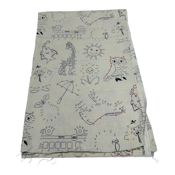 “School Days” By American Jane Patterns Cotton Fabric Dot-to-Dot Japan Moda - Picture 2 of 3
